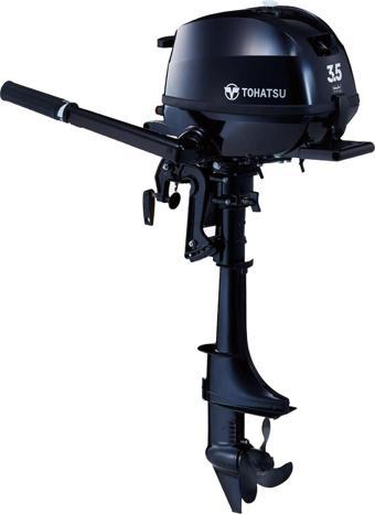 Tohatsu Mfs 3.5 BL Uzun Şaft Manuel Deniz Motoru