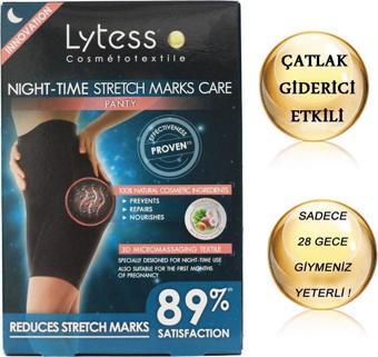 Lytess Night -Time Stretch Marks Care - Çatlak Bakım Etkili Gece Taytı Noir (L/XL)