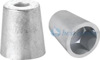 Best Anode Pervane Tutyası Altı Köşe Vidalı 50 Mm Zn.