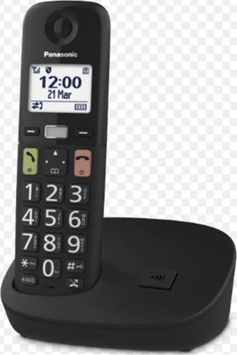 Panasonic Kx-Tgu110 Siyah Telsiz Dect Telefon