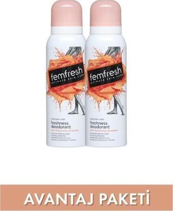 Femfresh Dış Genital Bölge Deodorantı 125 ml x 2 Adet