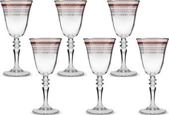 Karaca Cumhuriyet Yüzyılı İstiklal 6'Lı Kadeh Seti 200 Ml Kırmızı
