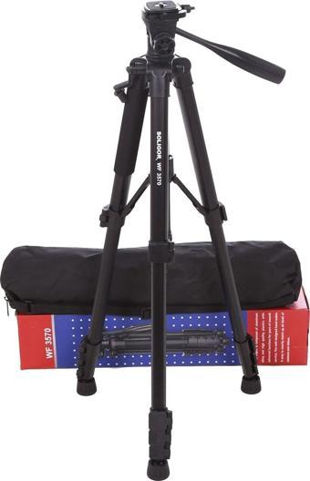 Soligor Wf 170Cm Pro Plus 3570 Tripod Canon Nikon Dslr Cep Telefonu