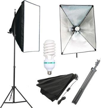 Soligor Youtube Softbox Sabit Işık 50X70Cm Lambalı