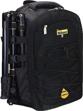 Soligor Nikon Dslr Sırt Çantası Çift Askılı Laptop Bölmeli Probag Nikon Büyük Çanta