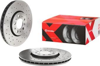 BREMBO RD150000 SPORT DELİKLİ DİSK SETİ ARKA AUDI A6 (4F2, 4F5, C6)