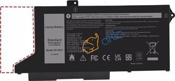 Dell WY9DX RJ40G 01K2CF M033W 75X16 Notebook Bataryası, Laptop Pili - Ver.1 - 3 Cell / RDL-249