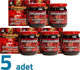 Şahımerdan Macun Özel Üretim Kırmızı Kapak Bitkisel Macunu 5X 240GR