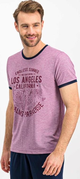 Arnetta 617 Los Angeles Mürdümmelanj Erkek Pijama Takımı