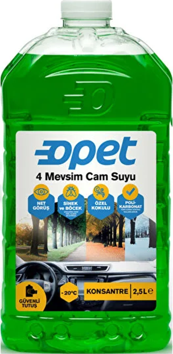 4 MEVSİM CAM SUYU  2.5 LT 