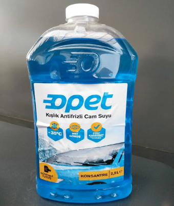 Opet Kışlık Cam Suyu 2.5 Litre 