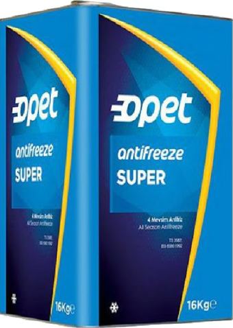 OPET SUPER ANTIFREEZE 16KG TENEKE 