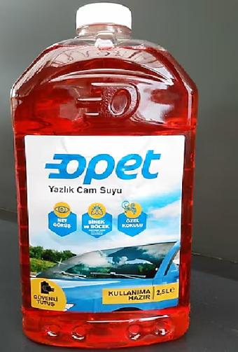 OPET YAZLIK CAM SUYU 2.5 LT 