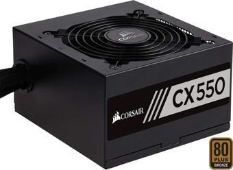CORSAIR CX Serisi CX550 550W 80 Plus Bronze CP-9020121-EU Güç Kaynağı