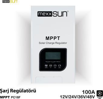 Mexxsun 12/24/48V 100A MPPT Şarj Regülatörü