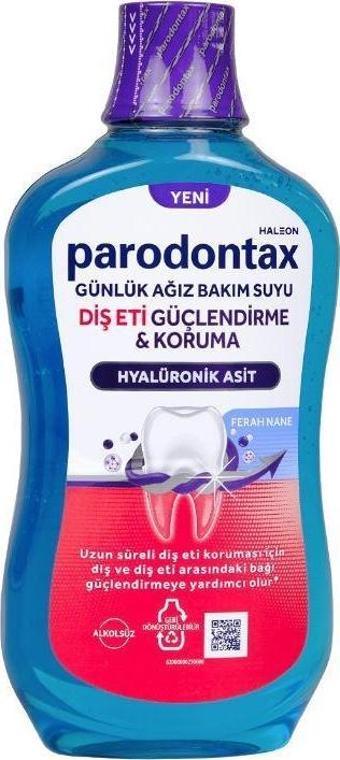 Parodontax Diş Eti Güçlendirme & Koruma Ağız Bakım Suyu 500ml