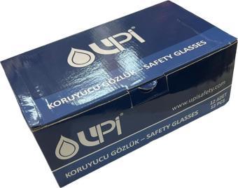 UPİ SAFETY SPOR KORUYUCU GÖZLÜK ŞEFFAF 12 ADET 