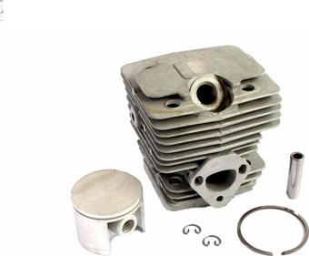 Castor Alpina 52 / 55 Tırpan Nikasil Silindir Piston Seti 45 Mm