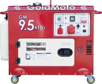 GoldMoto GM9.5KTDJ Dizel Marşlı Kabinli Jeneratör 9.5 KW Trifaze