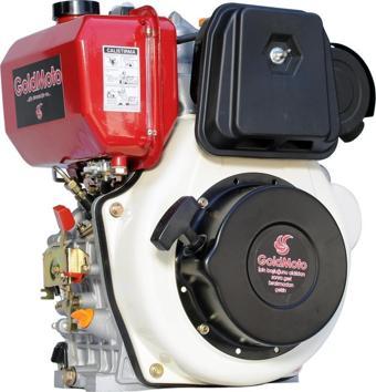 GoldMoto GM186FAE-B Dizel Motor 10 Hp Marşlı Krank Mili Kamalı