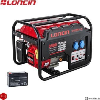 Loncin LC3500DAS Benzinli Monofaze Jeneratör 3.5 KWA İPLİ