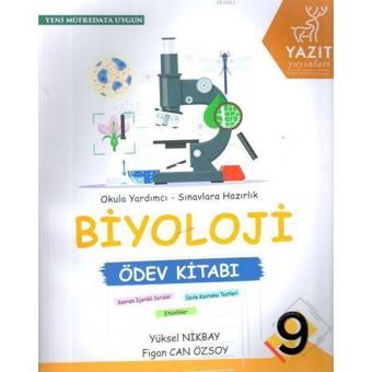 9.Sınıf Biyoloji Ödev Kitabı - Yazıt - Yazıt