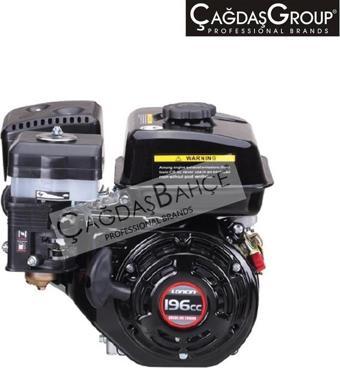 Loncin G200F Yatay Milli Motor 6.5 Hp İpli