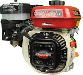 GoldMoto GM200F25 Benzinli Motor 6.5 Hp Krank Mili Frezeli 25mm