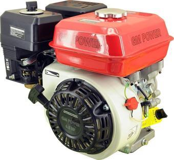 GoldMoto GM200KS Benzinli Motor 6.5 Hp İpli Krank Mili Kamalı