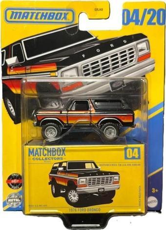 Matchbox Koleksiyon Araçlar GBJ48 - JCL35 1978 FORD BRONCO