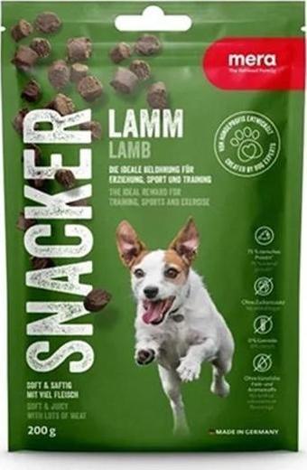 Mera Snacker Kuzulu Yumuşak Köpek Ödül Maması 200 Gr