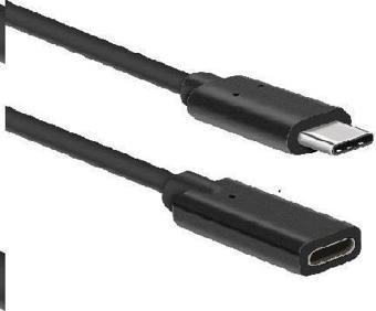 USB 3.1 Type-C Erkek Dişi Uzatma Kablosu 1 Metre | Şarj ve Veri Aktarımı
