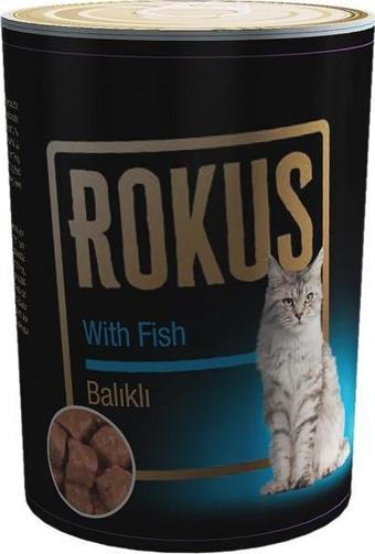 Pet Garden Rokus Balıklı Kedi Konservesi 410 Gr