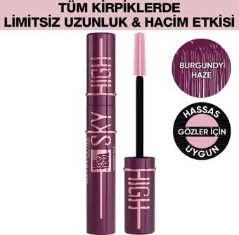 Maybelline New York Lash Sensational Sky High Burgundy Haze Maskara