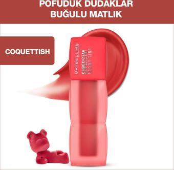 Maybelline New York Super Stay Teddy Tint Uzun Süre Kalıcı Likit Mat Tint 30 Coquettish