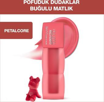 Maybelline New York Super Stay Teddy Tint Uzun Süre Kalıcı Likit Mat Tint 40 Petalcore