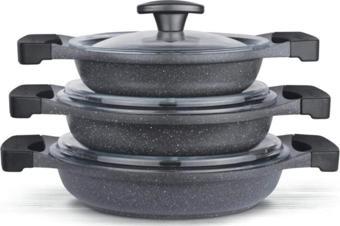 Thermoad Graneu Sahan Set | 6 Parça | Gri