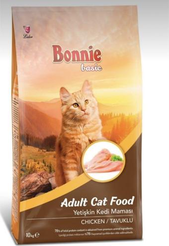 Bonnie Tavuklu Kuru Kedi Maması 10Kg