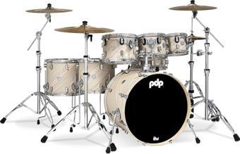 PDP Drums Concept Maple 7 Parça 22" Akustik Davul (Twisted Ivory)