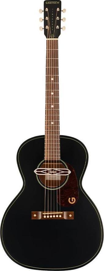 Gretsch Jim Dandy Deltoluxe Concert Ceviz Klavye TSPG Blacktop Elektro Akustik Gitar