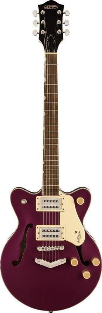 Gretsch G2655 Streamliner CB JR DC Burnt Orchid Elektro Gitar