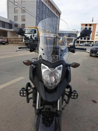 Honda Nc 700 750 X Siperlik Ön Cam 2012 2015 Model 50cm Şeffaf Renkli 4mm ORTA BOYLU CAM