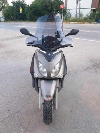 Yamaha Xcity 250 Siperlik Ön Cam 2011 2016 Model 50cm Açıkfüme Renkli 4mm ELCİK KORUMALI