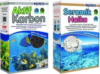 Tisert Seramik Halka + Aktif Karbon Ikili Set