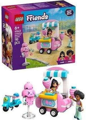 Lego Friends Cotton Candy Stand and Scooter 42643