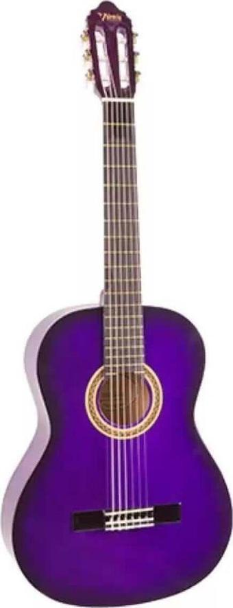 Valencia Vc103Pps Klasik Gitar 3/4 Mor 11-13 Yaş Için Kılıf Pena