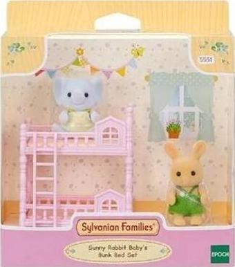 Adore Oyuncak Sylvanian Families Güneşli Tavşan Bebek Ranza Seti Ese5551