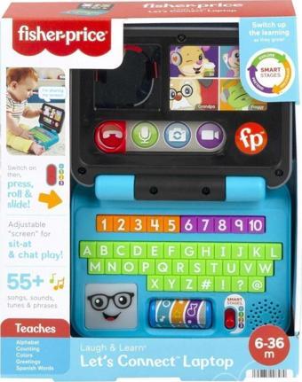Fisher-Price Oyuncak Eğlen ve Öğren İlk Bilgisayarım HHH08