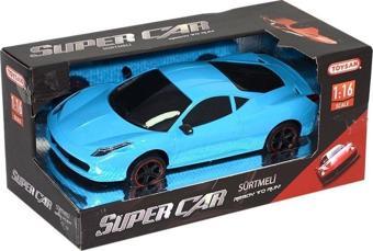 Toysan Oyuncak Sürtmeli Süper Araba 1:16 Lam Fer TOY-18 (Karışık Model 1 Adet)