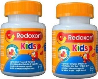 Redoxon Kids 60 Tablet 2 Kutu Çiğnenebilir Gummy I Çocuklar Için C Vitamini, D Vitamini Ve Çinko